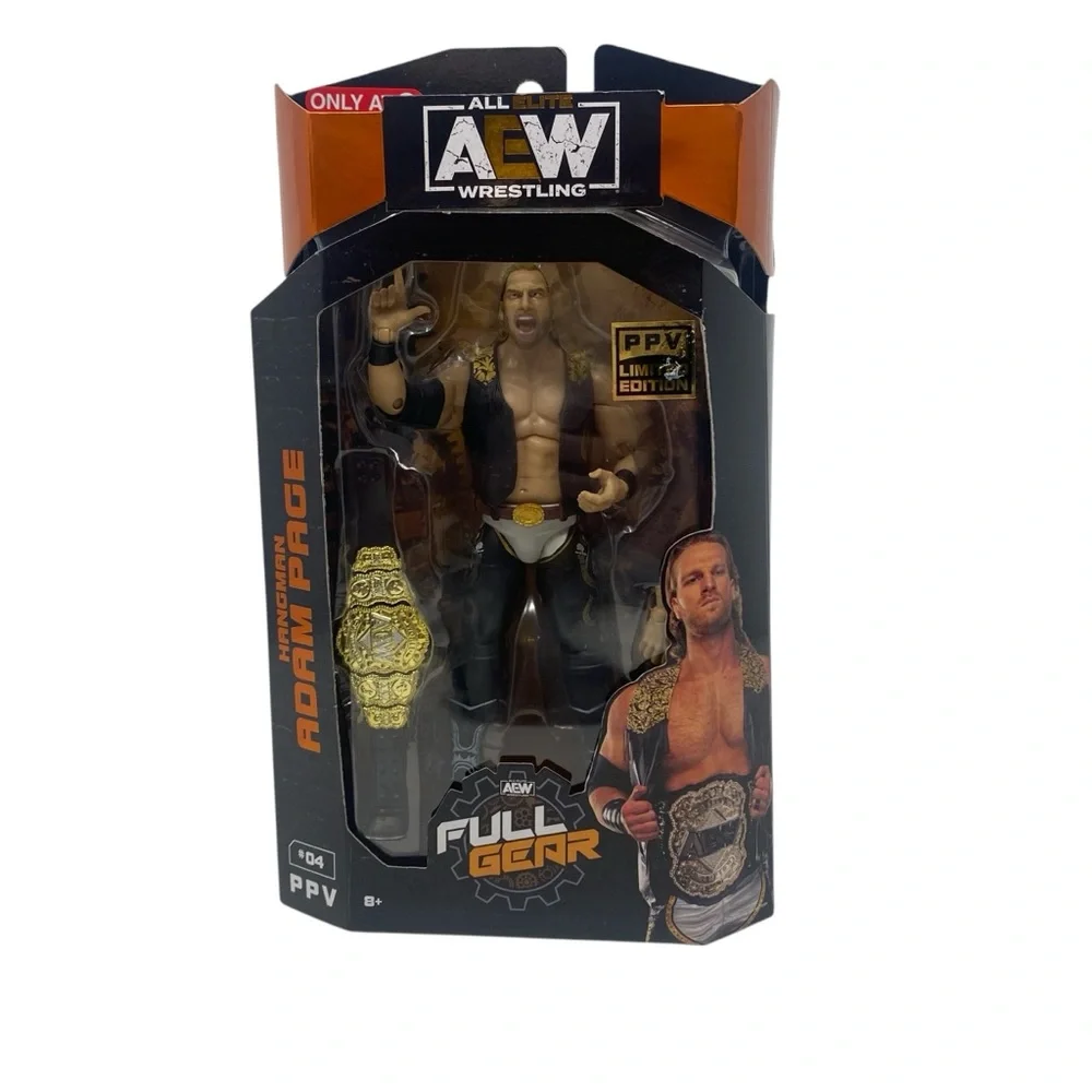 AEW All Elite‎ Wrestling Hangman Adam Page #04 - 6” Wrestling Action Figure NEW